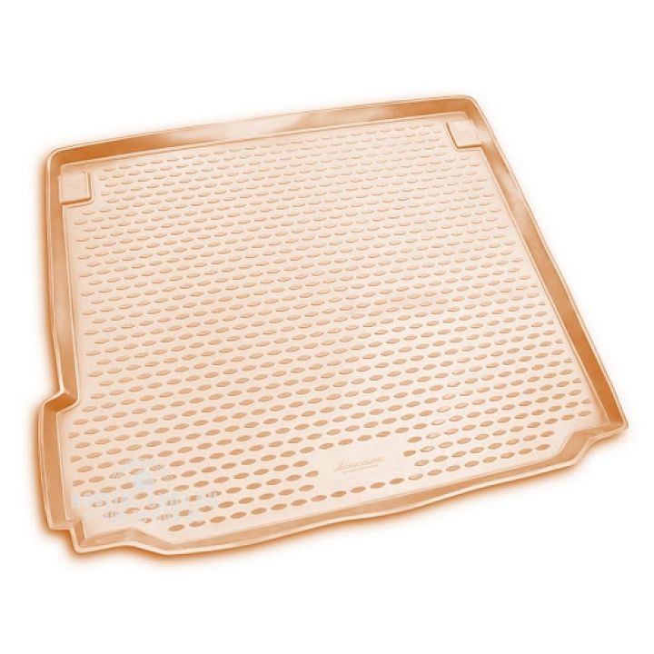 Коврик в багажник для BMW X5 E70 '07-13 бежевый, полиуретановый Novline-Element