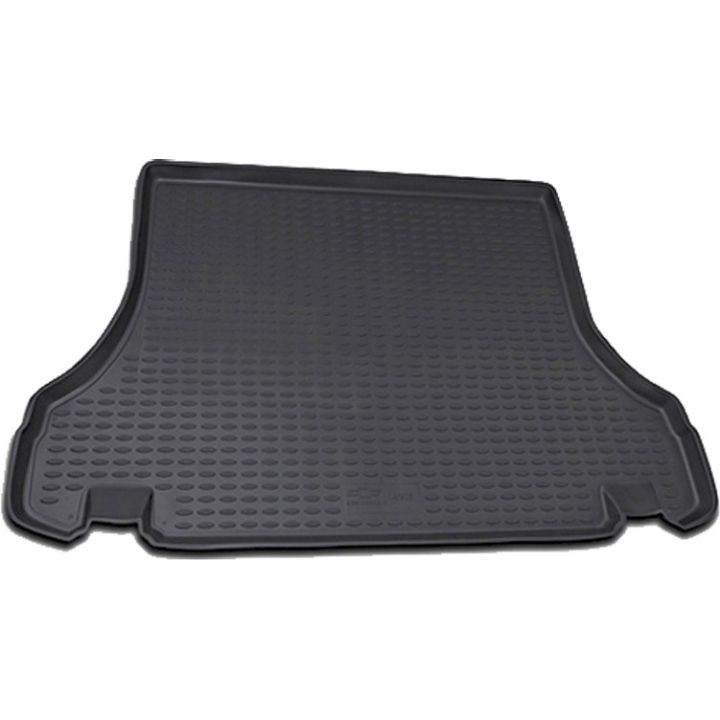 Коврик в багажник для Chevrolet Lanos '05- седан, полиуретановый Novline-Element