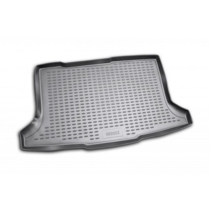 Коврик в багажник для Fiat Sedici '06-14, полиуретановый Novline-Element