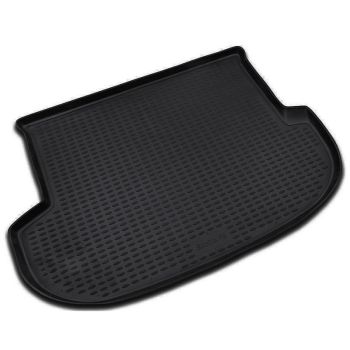 Килимок в багажник для Hyundai Santa Fe '06-10 CM (5 місць), поліуретановий Novline-Element