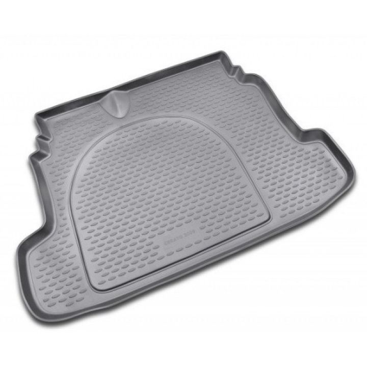 Коврик в багажник для Kia Cerato '09-13 седан, полиуретановый Novline-Element