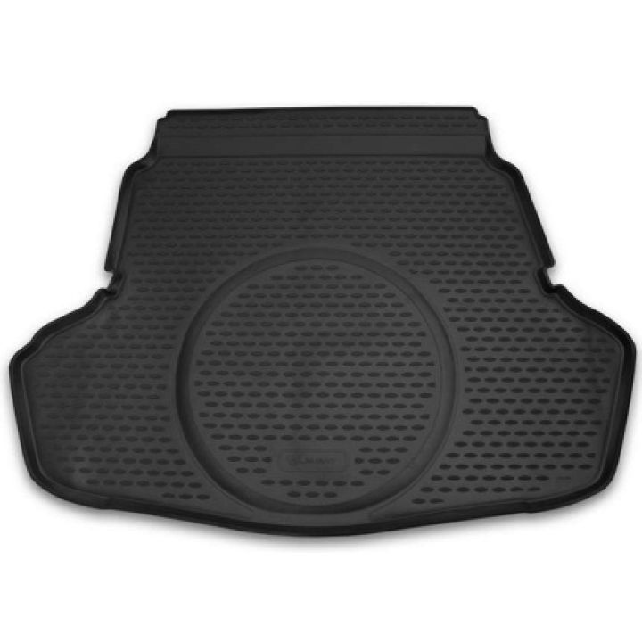 Коврик в багажник для Kia Optima '16-20, с полноразмерным запасным колесом, полиуретановый Novline-Element