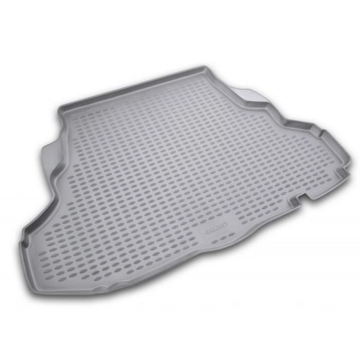 Коврик в багажник для Mitsubishi Galant '04-12 седан, полиуретановый Novline-Element