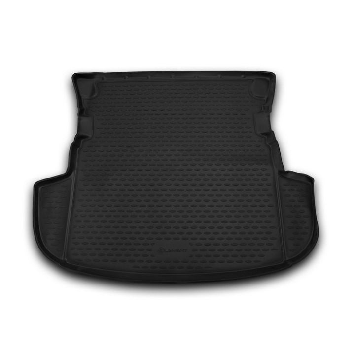 Килимок в багажник для Mitsubishi Outlander '12- без органайзера, поліуретановий Novline-Element