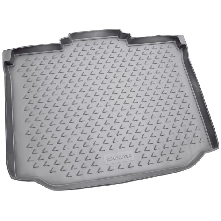 Коврик в багажник для Skoda Roomster '07-15, полиуретановый Novline-Element