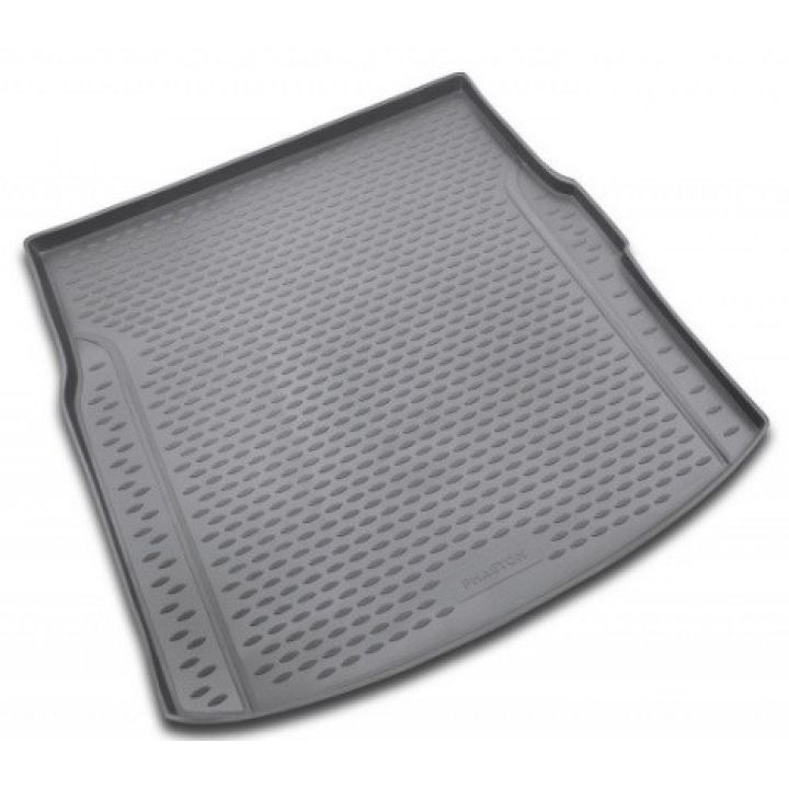 Коврик в багажник для Volkswagen Phaeton '02-16, полиуретановый Novline-Element