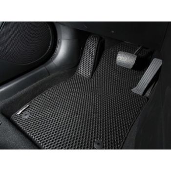 Коврики в салон для Honda Accord 7 '03-08, черные EVA полимерные, (Autobro)