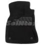 Коврики в салон 3d для Audi A4 (B8) '08-15, черные текстильные, (Seintex)