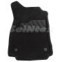 Коврики в салон 3d для Audi A4 (B9) '15-, черные текстильные, (Seintex)