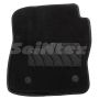 Коврики в салон 3d для Ford Kuga '13-16, черные текстильные, (Seintex)