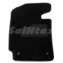 Коврики в салон 3d для Hyundai Elantra MD '11-15, черные текстильные, (Seintex)