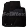 Коврики в салон 3d для Hyundai Santa Fe '06-10 CM, черные текстильные, (Seintex)