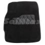 Коврики в салон 3d для Mazda CX-7 '06-12, черные текстильные, (Seintex)