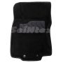 Коврики в салон 3d для Nissan Rogue '14-20, черные текстильные, (Seintex)