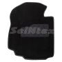 Коврики в салон 3d для Suzuki SX4 '06-14, черные текстильные, (Seintex)