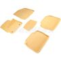 Коврики в салон 3d для Toyota Camry V40 2006 - 2011, бежевые текстильные, (Seintex)