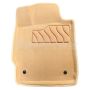Коврики в салон 3d для Toyota Camry V40 2006 - 2011, бежевые текстильные, (Seintex)