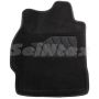 Коврики в салон 3d для Toyota Corolla 2007-2012, черные текстильные, (Seintex)