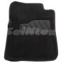 Коврики в салон 3d для Toyota Land Cruiser 200 '07-12, черные текстильные, (Seintex)