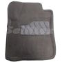 Коврики в салон 3d для Toyota Land Cruiser 200 '07-12, серые текстильные, (Seintex)