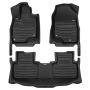 Коврики в салон для Dodge Grand Caravan '08-20 экокожа, черные (Skopa)