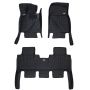Коврики в салон для Dodge Journey '07- экокожа, черные (Skopa)