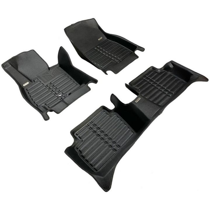 Коврики в салон для Ford Fusion USA 2012- экокожа, черные (Skopa)