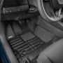 Коврики в салон для Kia Sorento MQ4 '20-, с экокожи черные (Skopa)