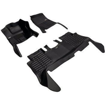 Коврики в салон для Land Rover Range Rover Sport '13-, экокожа черные (Skopa)