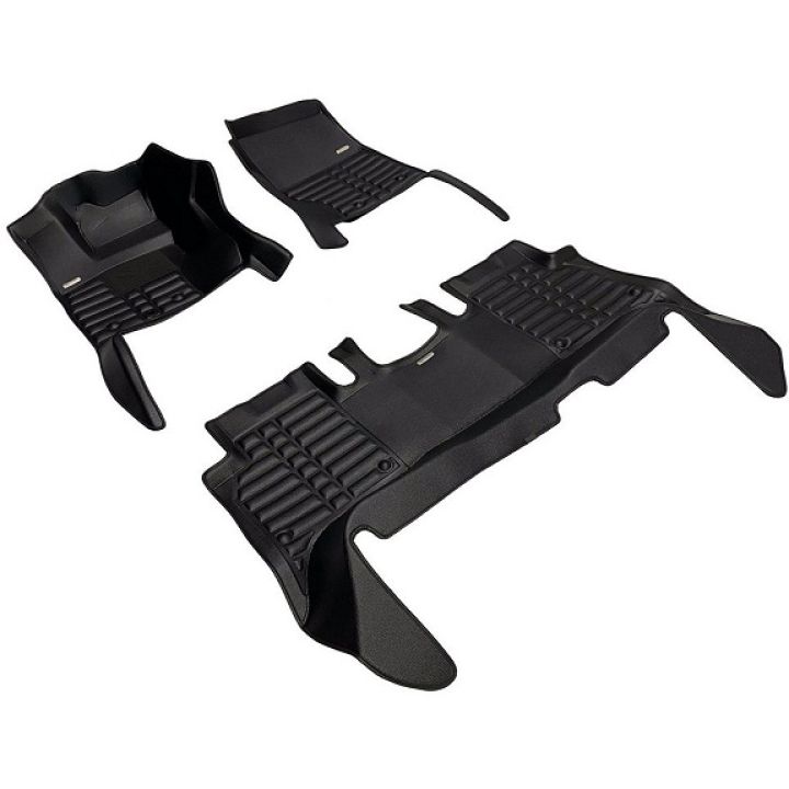 Килимки в салон для Land Rover Range Rover Sport '13-, екошкіра чорні (Skopa)
