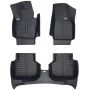 Коврики в салон для Volkswagen Passat USA 2011-2019, из экокожи черные (Skopa)