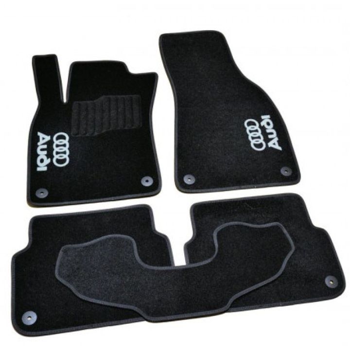 Коврики в салон для Audi A6 (C6) '05-10, велюровые (Фортуна)