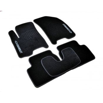 Коврики в салон для Chevrolet Aveo '04-11, велюровые (Фортуна)