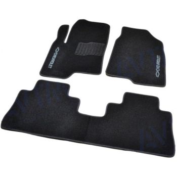 Коврики в салон для Chevrolet Tacuma '00-08, велюровые (Фортуна)