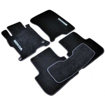 Коврики в салон для Honda Civic 4D/5D '17-, велюровые (Фортуна)