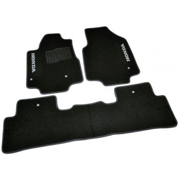 Коврики в салон для Honda Pilot '16-, велюровые (Фортуна)