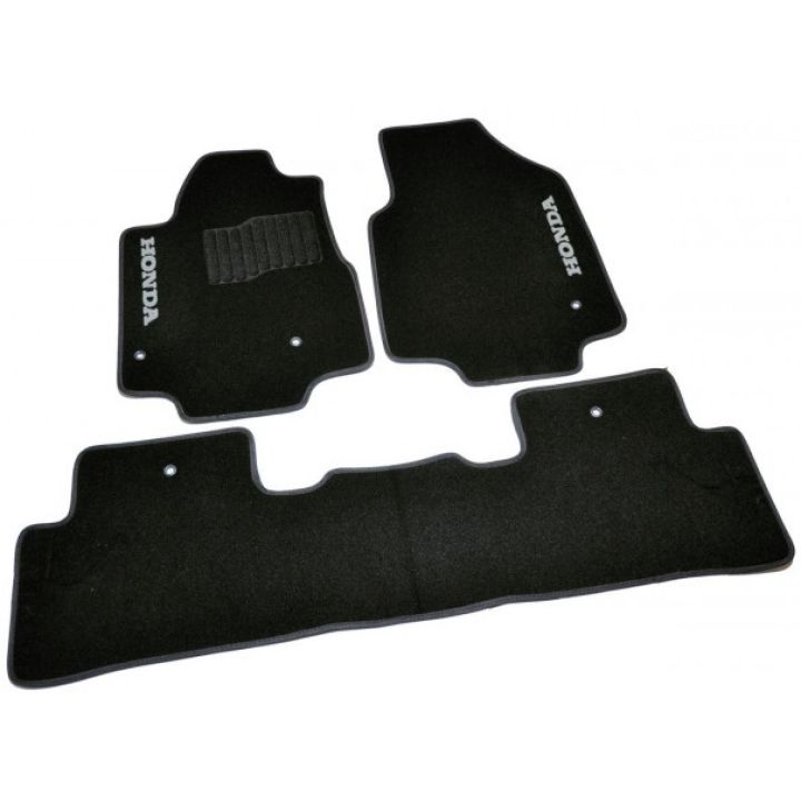 Коврики в салон для Honda Pilot '16-, велюровые (Фортуна)