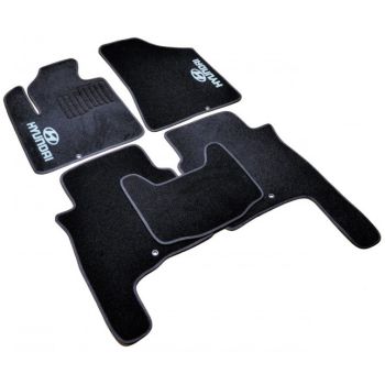 Коврики в салон для Hyundai Santa Fe '06-10 CM, велюровые (Фортуна)