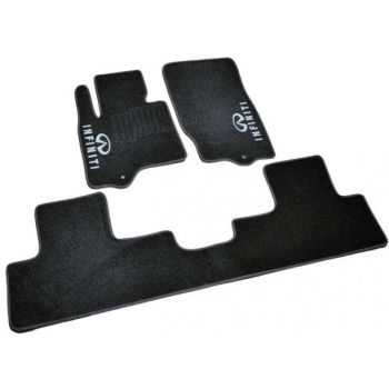 Коврики в салон для Infiniti EX (QX50) '08-17, велюровые (Фортуна)