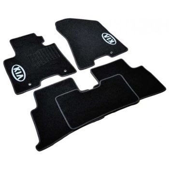 Коврики в салон для Kia Sportage 2004-2010, велюровые (Фортуна)