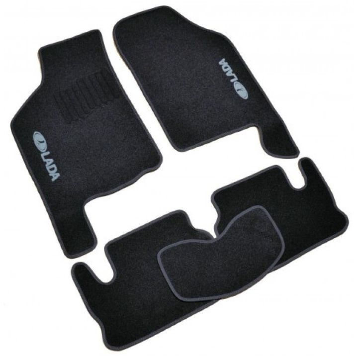 Коврики в салон для Lada (Ваз) 2108-21099 '86-12, текстильные (Стандарт)