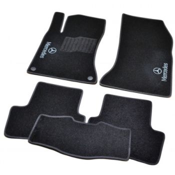 Коврики в салон для Mercedes GLC-Class X253 '15-, велюровые (Фортуна)