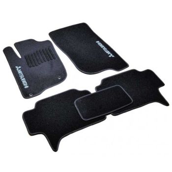 Коврики в салон для Mitsubishi Pajero Sport '08-16, велюровые (Фортуна)
