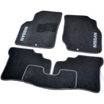 Коврики в салон для Nissan Almera '00-06, велюровые (Фортуна)