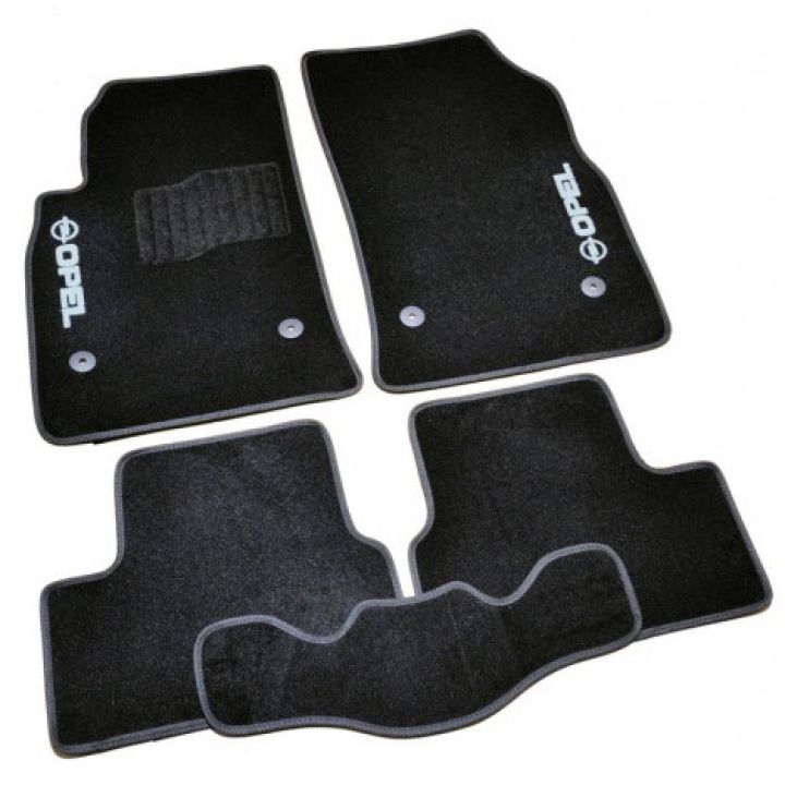 Коврики в салон для Opel Adam '13-, велюровые (Фортуна)