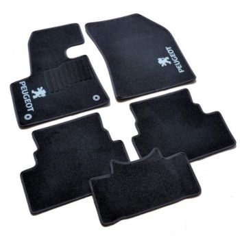 Коврики в салон для Peugeot 3008 '17-, велюровые (Фортуна)