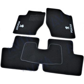 Коврики в салон для Peugeot 307 '01-07, велюровые (Фортуна)
