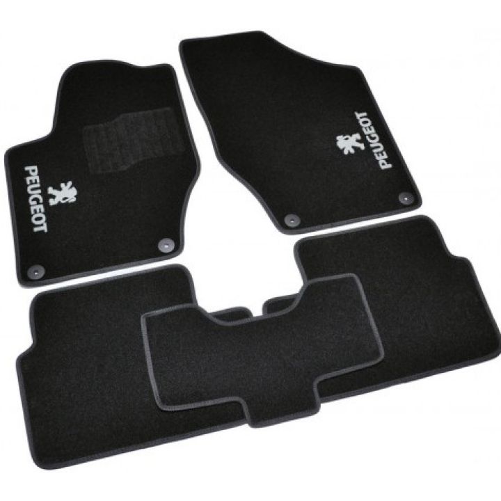 Коврики в салон для Peugeot 308 '08-13, велюровые (Фортуна)