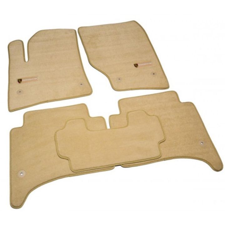 Коврики в салон для Porsche Cayenne '03-09, велюровые (Фортуна)