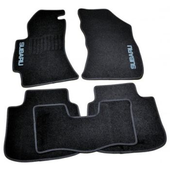 Коврики в салон для Subaru Outback '15-20, велюровые (Фортуна)